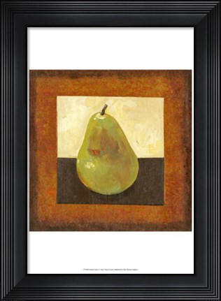 Framed Gilded Fruit I Print