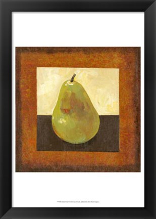 Framed Gilded Fruit I Print