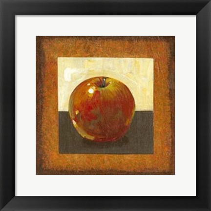 Framed Gilded Fruit II Print