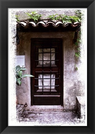 Framed Doors of Europe XVI Print