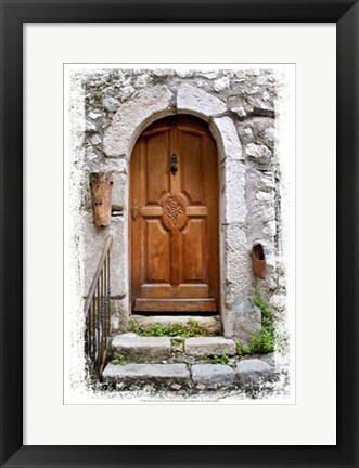 Framed Doors of Europe XVII Print