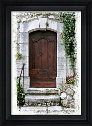 Framed Doors of Europe XVIII Print