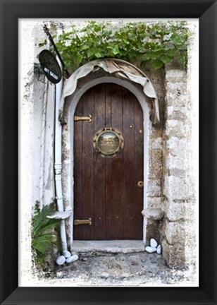 Framed Doors of Europe XIX Print