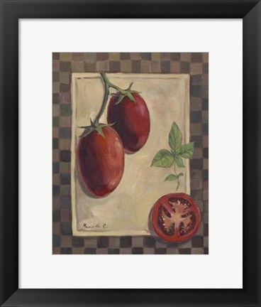 Framed Veggies &amp; Herbs II Print