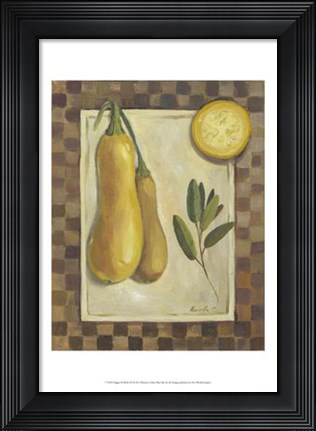Framed Veggies &amp; Herbs III Print