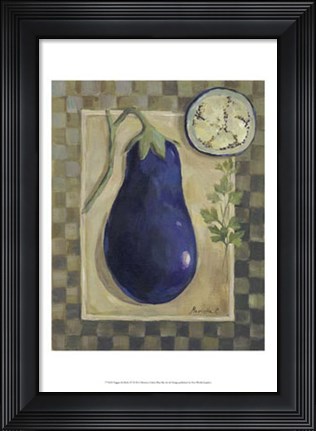 Framed Veggies &amp; Herbs IV Print