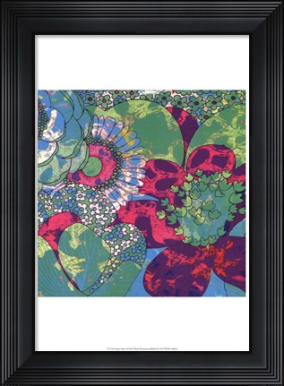 Framed Oopsy Daisy I Print