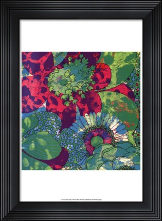 Framed Oopsy Daisy II Print