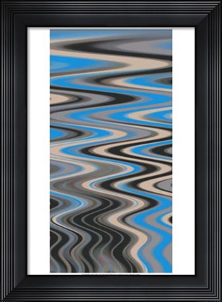 Framed River Runs Deep II Print