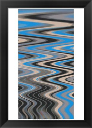 Framed River Runs Deep II Print