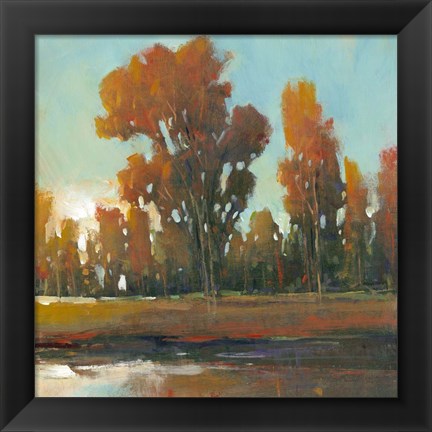 Framed Late Afternoon Fall Print