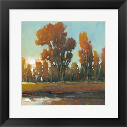 Framed Late Afternoon Fall Print