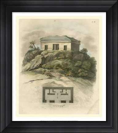 Framed Monuments of New Spain III Print
