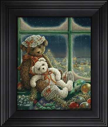 Framed Molly and Sugar Bear Print