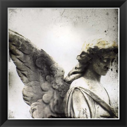 Framed New Orleans Angel I Print