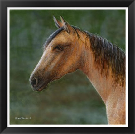 Framed Mustang Print