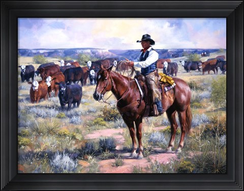 Framed Watched Print
