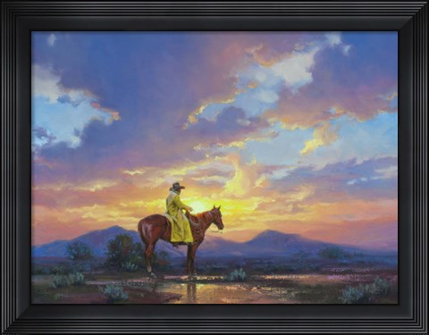 Framed Sun Burn Print