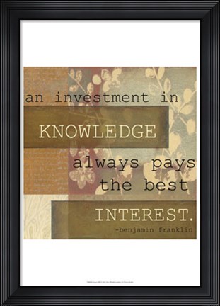 Framed Inspire III Print