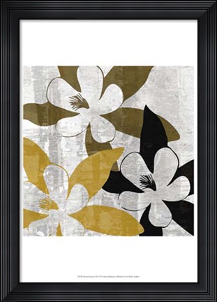 Framed Bloomer Squares III Print