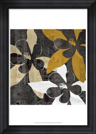 Framed Bloomer Squares IV Print