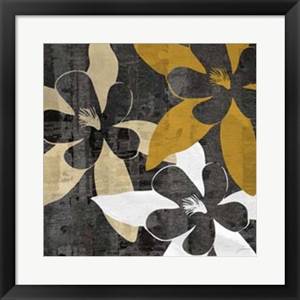 Framed Bloomer Squares IV Print