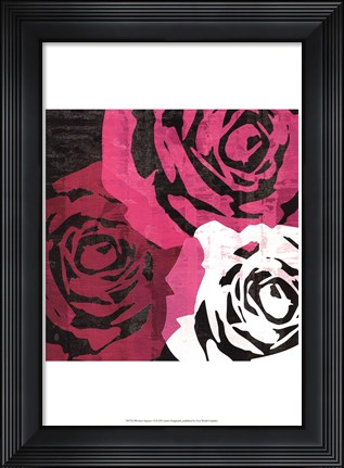 Framed Bloomer Squares VI Print