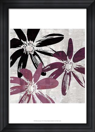 Framed Bloomer Squares VII Print