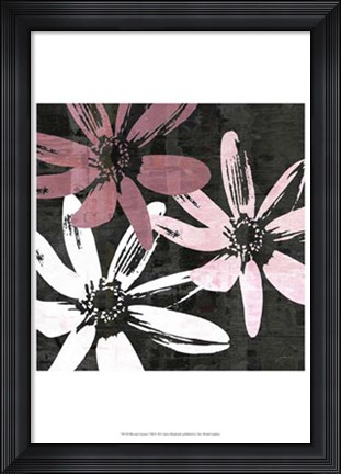 Framed Bloomer Squares VIII Print