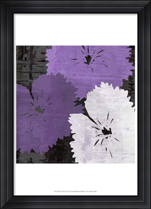 Framed Bloomer Squares X Print