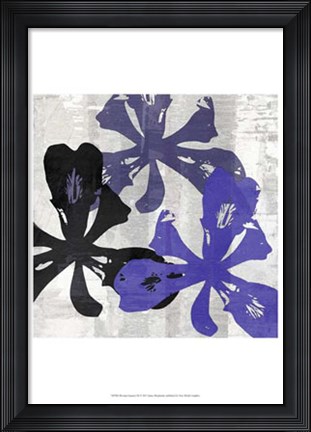 Framed Bloomer Squares XI Print