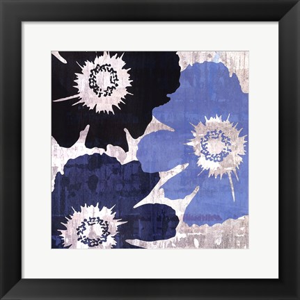 Framed Bloomer Squares XIII Print