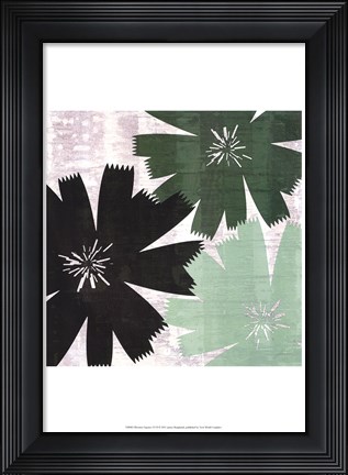Framed Bloomer Squares XVII Print