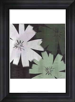 Framed Bloomer Squares XVIII Print