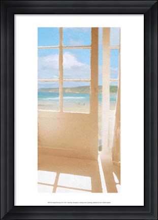 Framed Coastal Doorway III Print