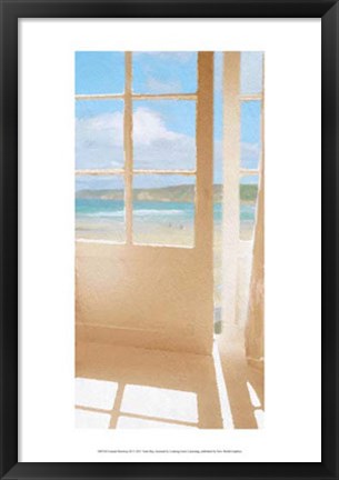 Framed Coastal Doorway III Print