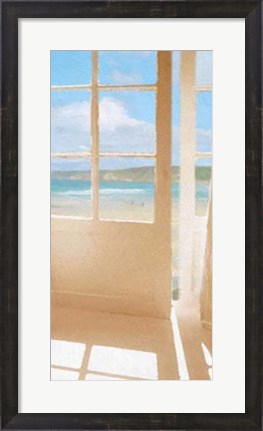Framed Coastal Doorway III Print