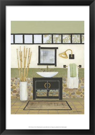 Framed Retreat I Print