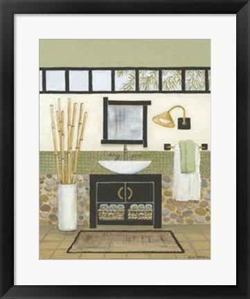 Framed Retreat I Print