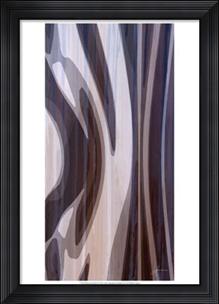 Framed Bentwood Panel I Print