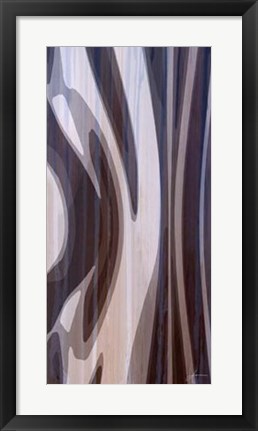 Framed Bentwood Panel I Print