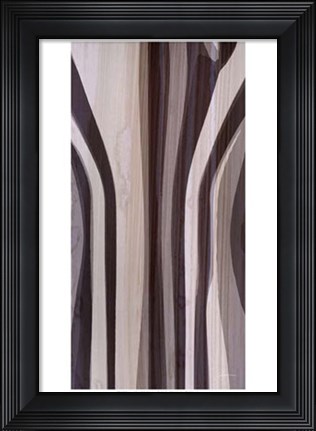 Framed Bentwood Panel II Print