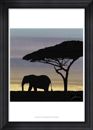 Framed Savanna I Print