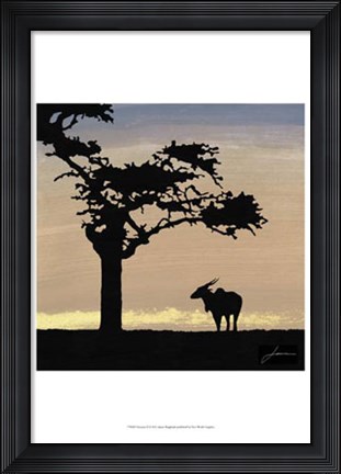 Framed Savanna II Print