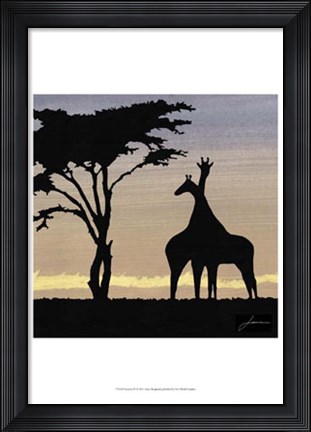 Framed Savanna IV Print