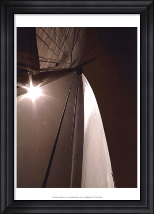 Framed Sail Geometry II Print