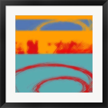 Framed Surf&#39;s Up II Print