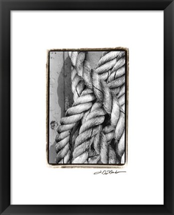 Framed Tied Up I Print