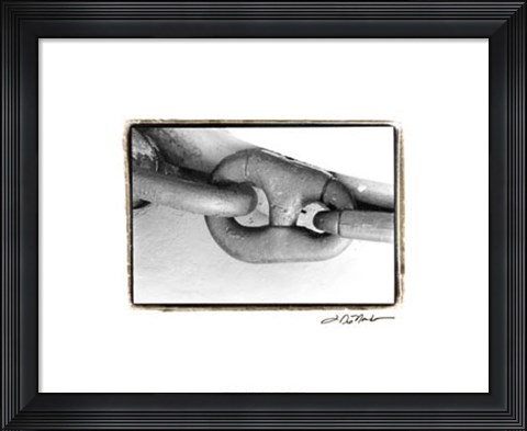 Framed Linked Together II Print
