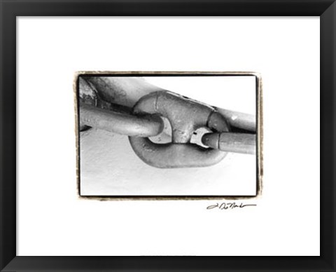 Framed Linked Together II Print